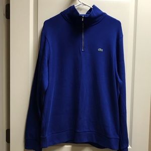 Lacoste half zip sweater